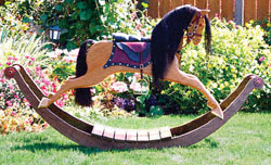Product Image of Large Rocking Horse Woodworking  Pattern 