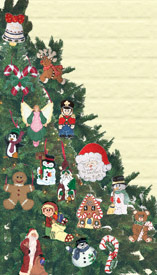 Product Image of 3 Christmas Ornament Pattern Sets 