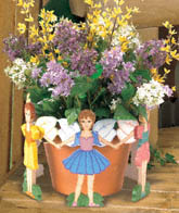 Product Image of Flower Pot Fairies Woodworking Plan