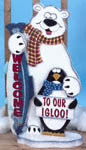 Product Image of Chilly Welcome Woodcraft Pattern