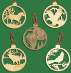 Holiday & Wildlife Ornament Pattern Set