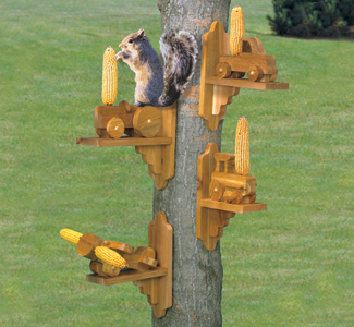 Product Image of Squirrel Feeders Woodcraft Plans
