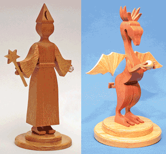 Product Image of Compound Cut Fantasy Figures Scroll Saw Pattern