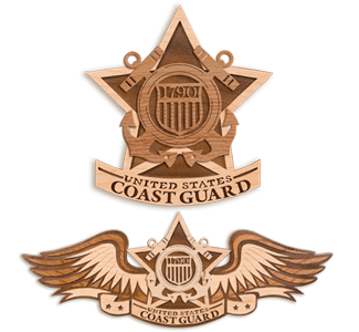 Product Image of COAST GUARD Insignia Scroll Saw Plaque Pattern Set