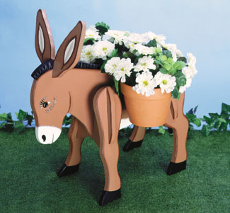 Product Image of Donkey Planter Wood Project Plan