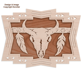 Product Image of Spirit of the Desert Frame-N-Art Scroll Design