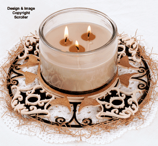 Product Image of Birdhouses Candle Ring Project Pattern