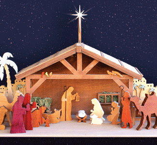 Product Image of The Nativity In Wood Plan