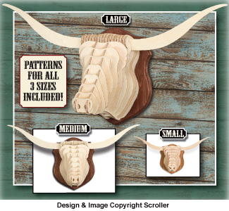 Product Image of Longhorn Bull Mount Pattern Set