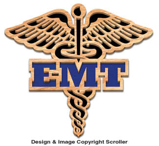 Product Image of EMT Caduceus Pattern - Downloadable