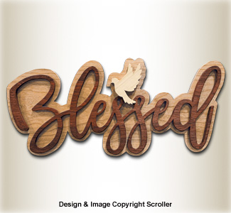 Blessed Wall Plaque