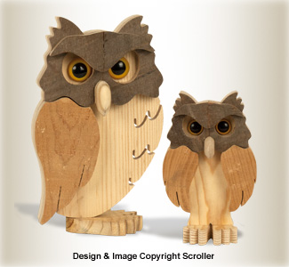 Woodland Owl Set #1 - Downloadable