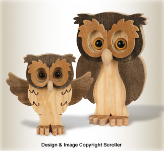 Woodland Owl Set #3 - Downloadable