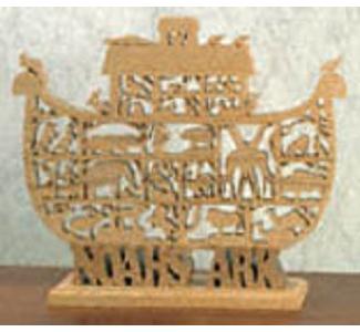 Product Image of Noah's Animal Ark Scroll Saw Pattern 