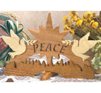 Product Image of Peace Scroll Saw Pattern
