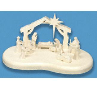 Product Image of 3D Nativity Scroll Saw Pattern
