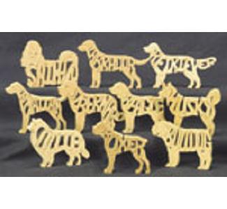Dog Breed Puzzle Patterns