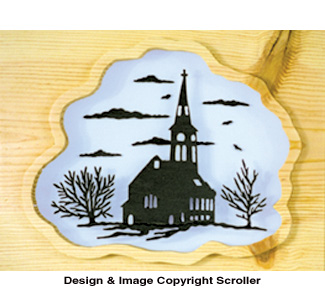 Country Church Project Pattern - Downloadable