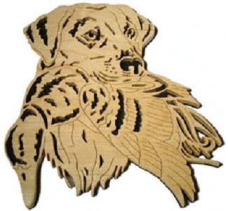 Product Image of Yellow Lab with Mallard Project Pattern