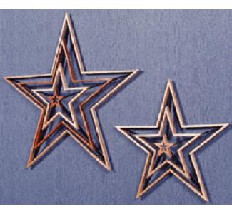 Product Image of Shooting Stars Scroll Saw Pattern