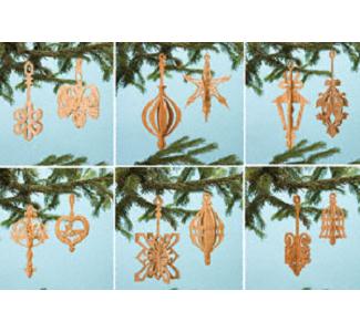 2 Piece Slotted Ornament Set #9 Project Pattern