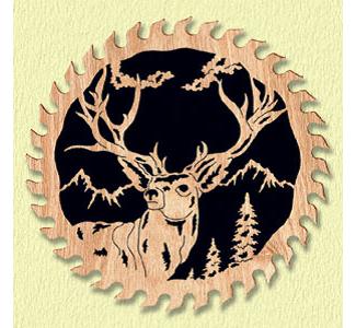 High Ridge Deer Circular Saw Project Pattern