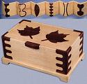 Product Image of Inlaid Maple Leaf Jewelry Box Plans