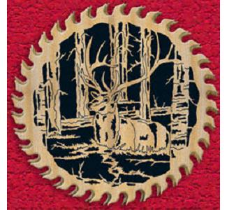Product Image of Autumn Elk Circular Saw Project Pattern