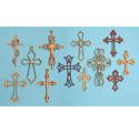 Product Image of 12 Ornamental Wall Cross Patterns 