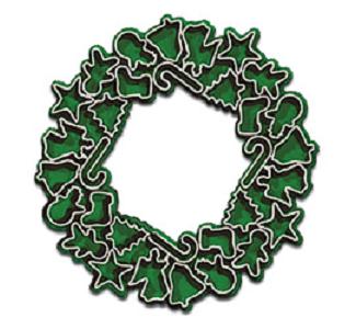 Product Image of Cookie Cutter Door Wreath Project Pattern