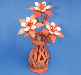 Product Image of Mini Columbine & Vase Compound Cut Project Patterns