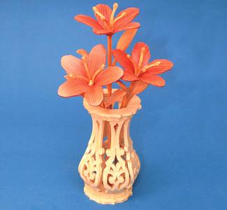 Compound Cut Mini Azaleas & Vase Project Patterns