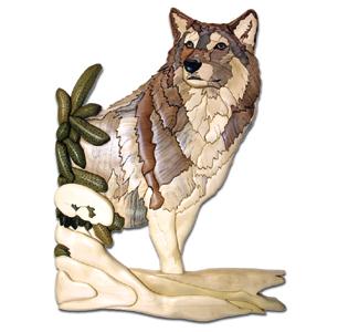 Product Image of Winter Wolf Intarsia Project Pattern