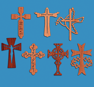Product Image of Ornamental Crosses - Set #3  Project Patterns