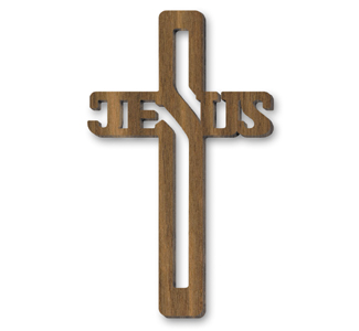 JESUS Wall Cross Pattern