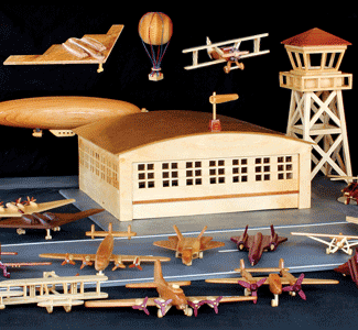 Product Image of Aviation History in Wood Project Design Patterns