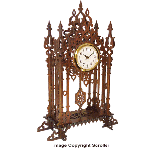 Product Image of Arcade Mantel Clock Project Pattern
