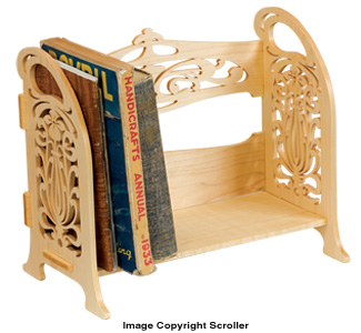 Freestanding Book Shelf Pattern