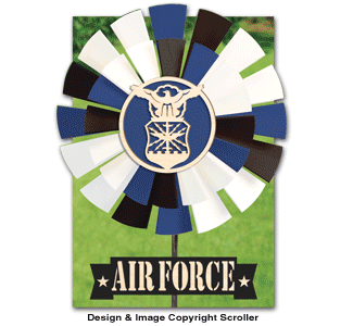 Air Force Yard Spinner Pattern
