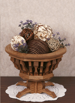 Layered "In/Out" Corner Baskets & Bowl Set Project Patterns
