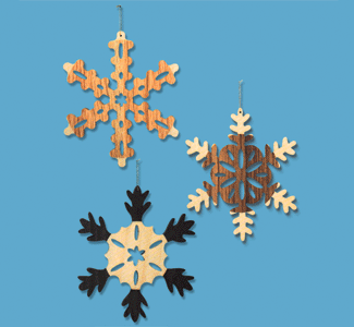 Product Image of Circular Inlay Snowflakes Project Patterns