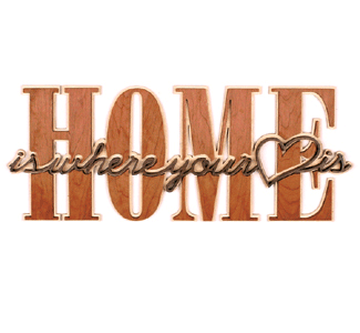 Product Image of HOME...is where your heart is Project Pattern