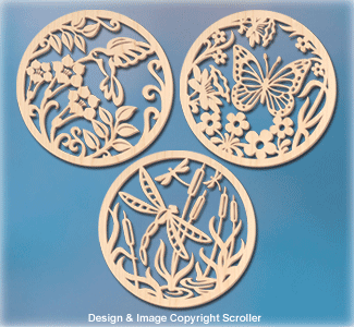 Spring Creature Wall Art Scroll Saw Patterns - Downloadable