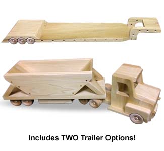 Semi Truck and Trailer Patterns - Downloadable