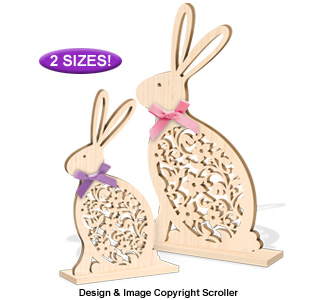 Product Image of Ornate Easter Bunny Sitter Pattern Set