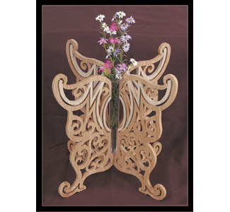 Product Image of MOM Butterfly Bud Vase Holder Project Pattern