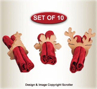 Product Image of Holiday Napkin Rings Pattern