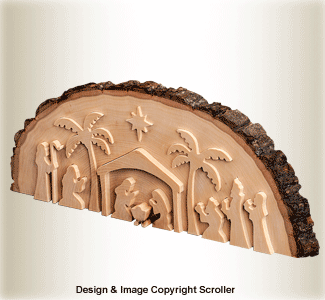 Product Image of Country Round Nativity Pattern
