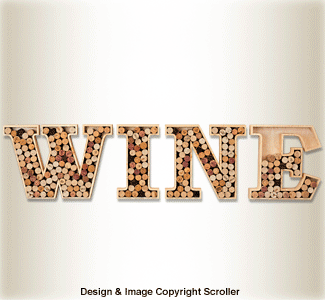 Wine Cork Holder Display Pattern