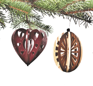 Product Image of Set of 7 Double 3D Ornaments Project Patterns